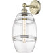 Edison Vaz 1 Light 8 inch Antique Brass Sconce Wall Light
