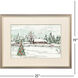 Seasonal Charm Multi and Green and Red Framed Art, Propac