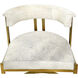 Canada Gold Living Room Chair