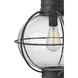 Cape Cod Outdoor Wall Mount Lantern in Aged Zinc, Large