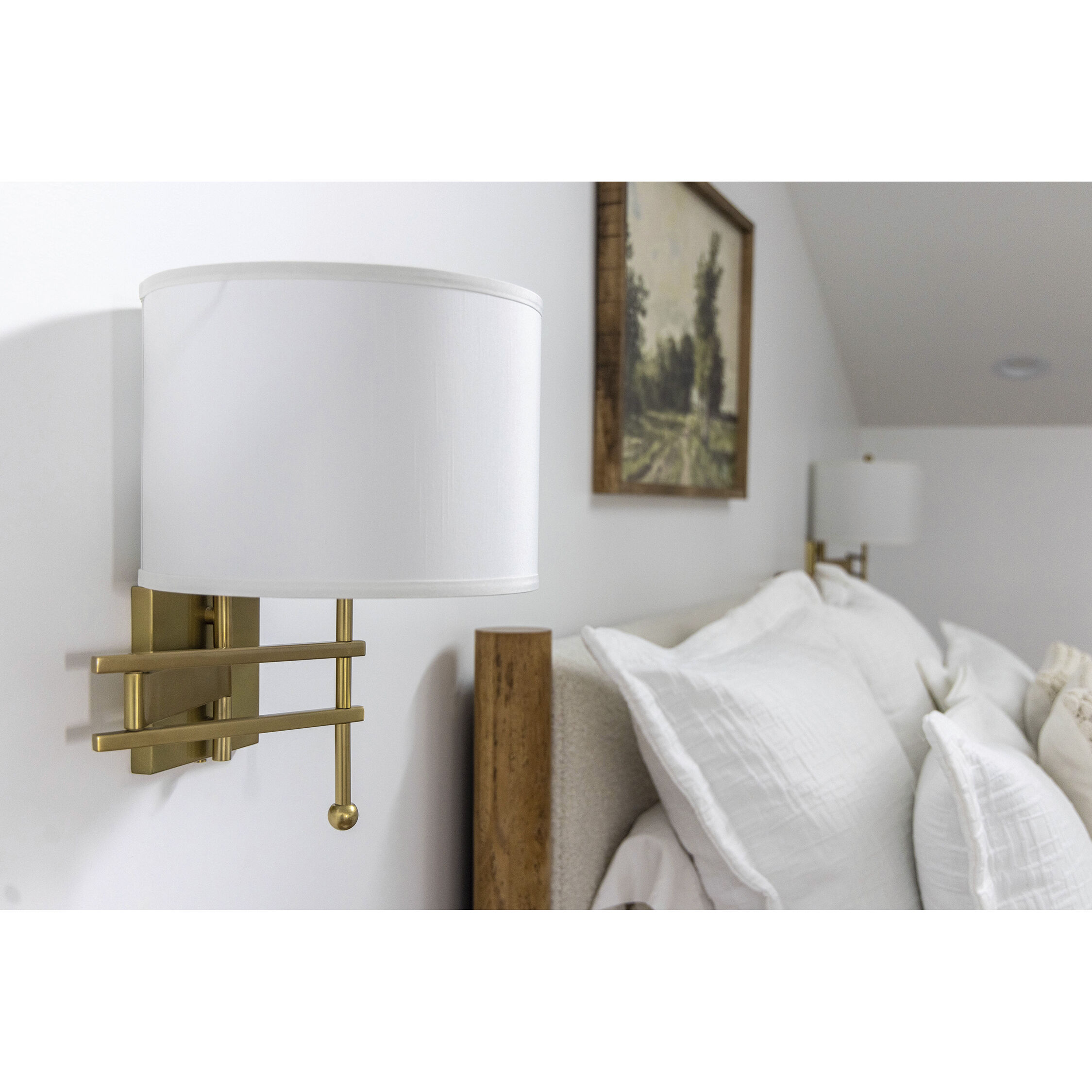 Marshall 20.5 inch 60.00 watt Aged Brass Task Sconce Wall Light