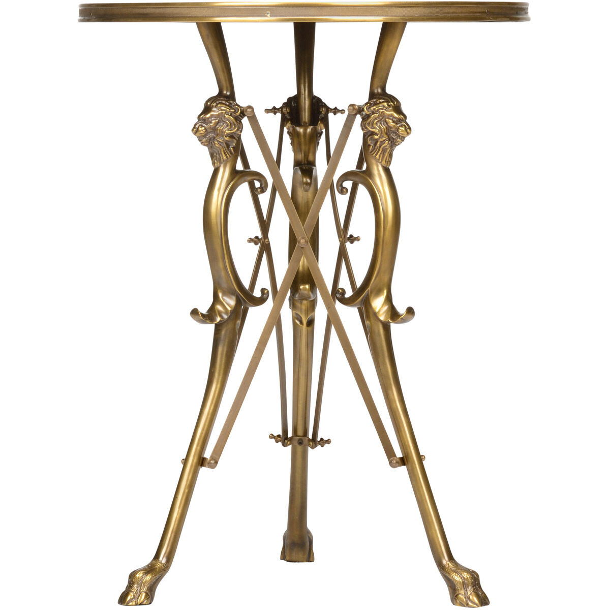 Wildwood Antique/Mirror Side Table