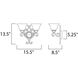 Manor 2 Light 15.5 inch Oil Rubbed Bronze Wall Sconce Wall Light