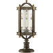 Beekman Place 5 Light 30 inch Bronze Outdoor Adjustable Pier/Post Mount