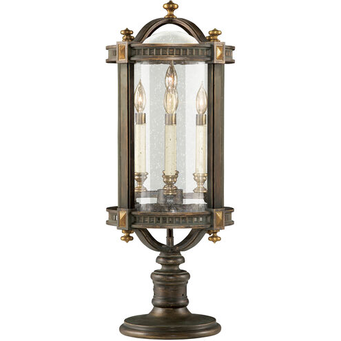 Beekman Place 5 Light 30 inch Bronze Outdoor Adjustable Pier/Post Mount