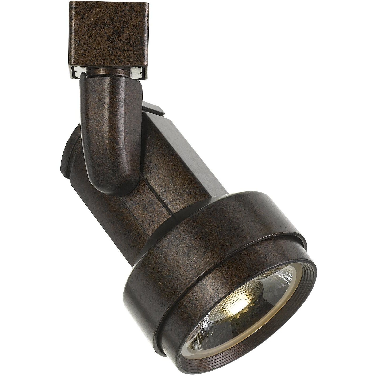 Ht System 1 Light Rust Track Head Ceiling Light