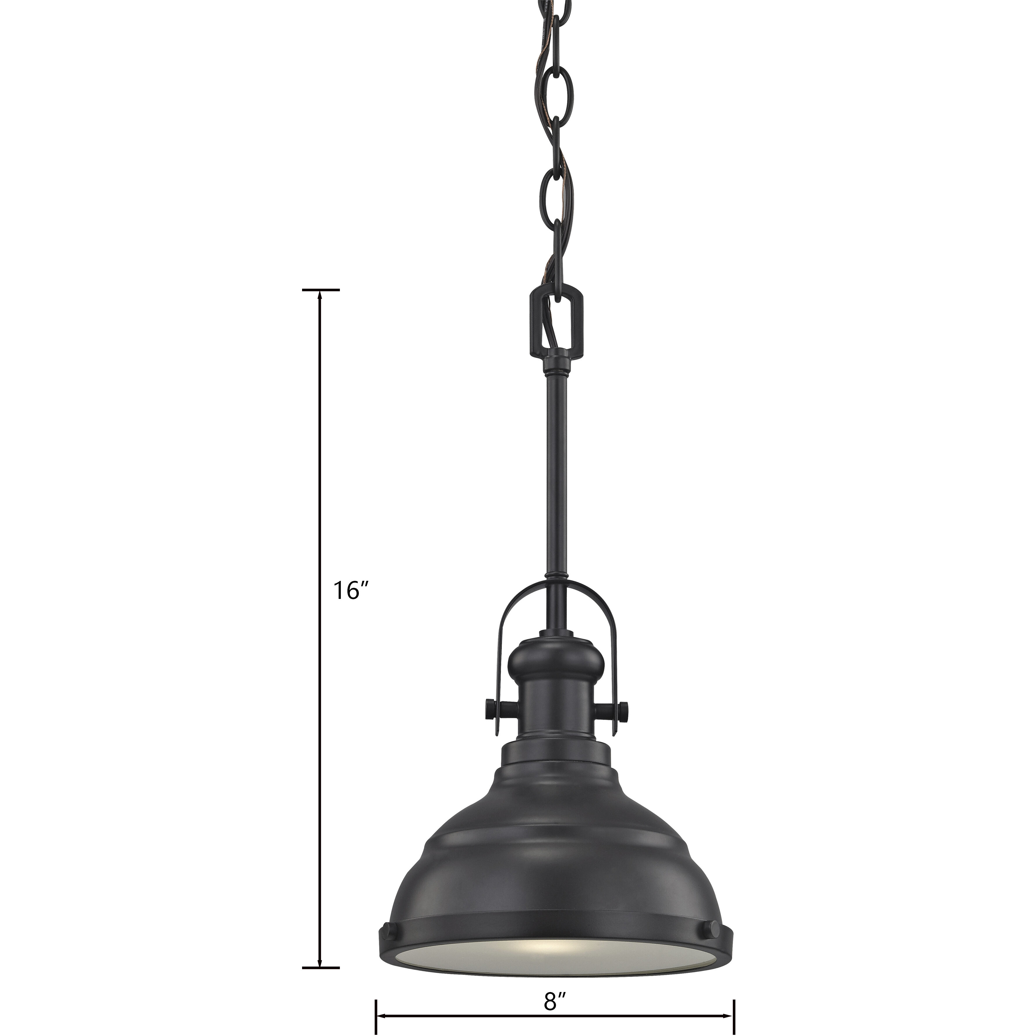 Blakesley 1 Light 8 inch Oil Rubbed Bronze Pendant Ceiling Light