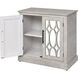 Hardy Cream with Clear Cabinet, 2 Door