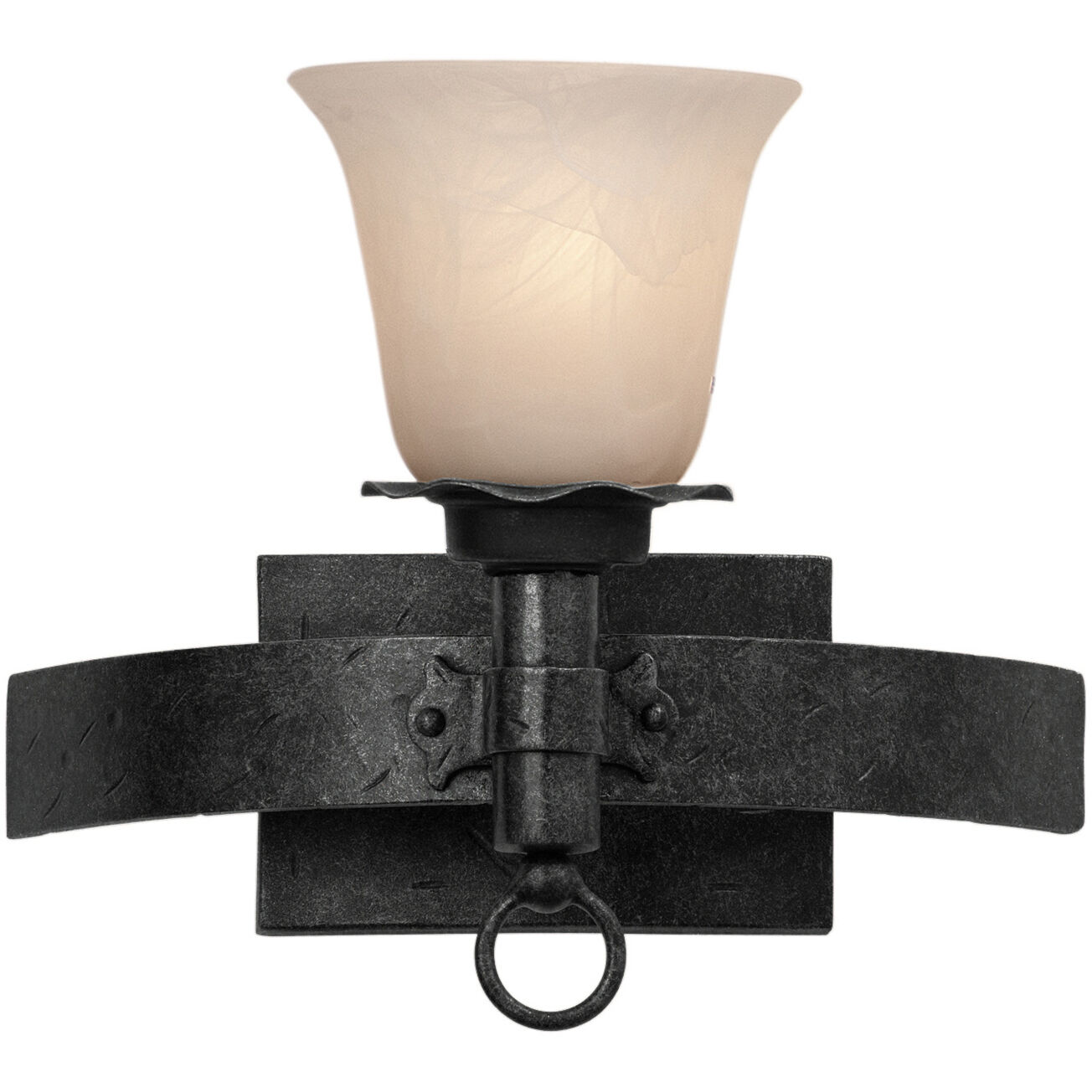 Americana 1 Light 13 inch Black Vanity Light Wall Light