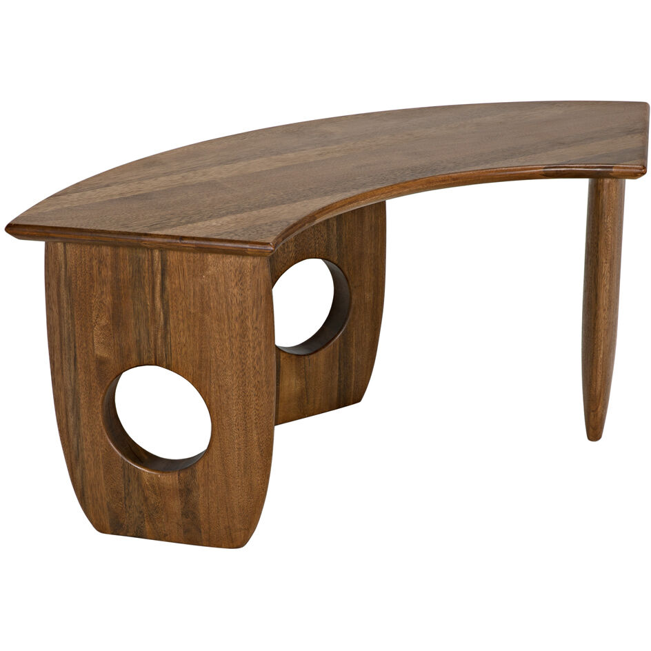 Lobster 71 X 24 inch Dark Walnut Desk