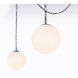 Marbelle 3 Light 81.75 inch Dark Bronze Pendant Ceiling Light