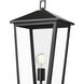 Munger 1 Light 23 inch Powder Coated Black Outdoor Post Lantern
