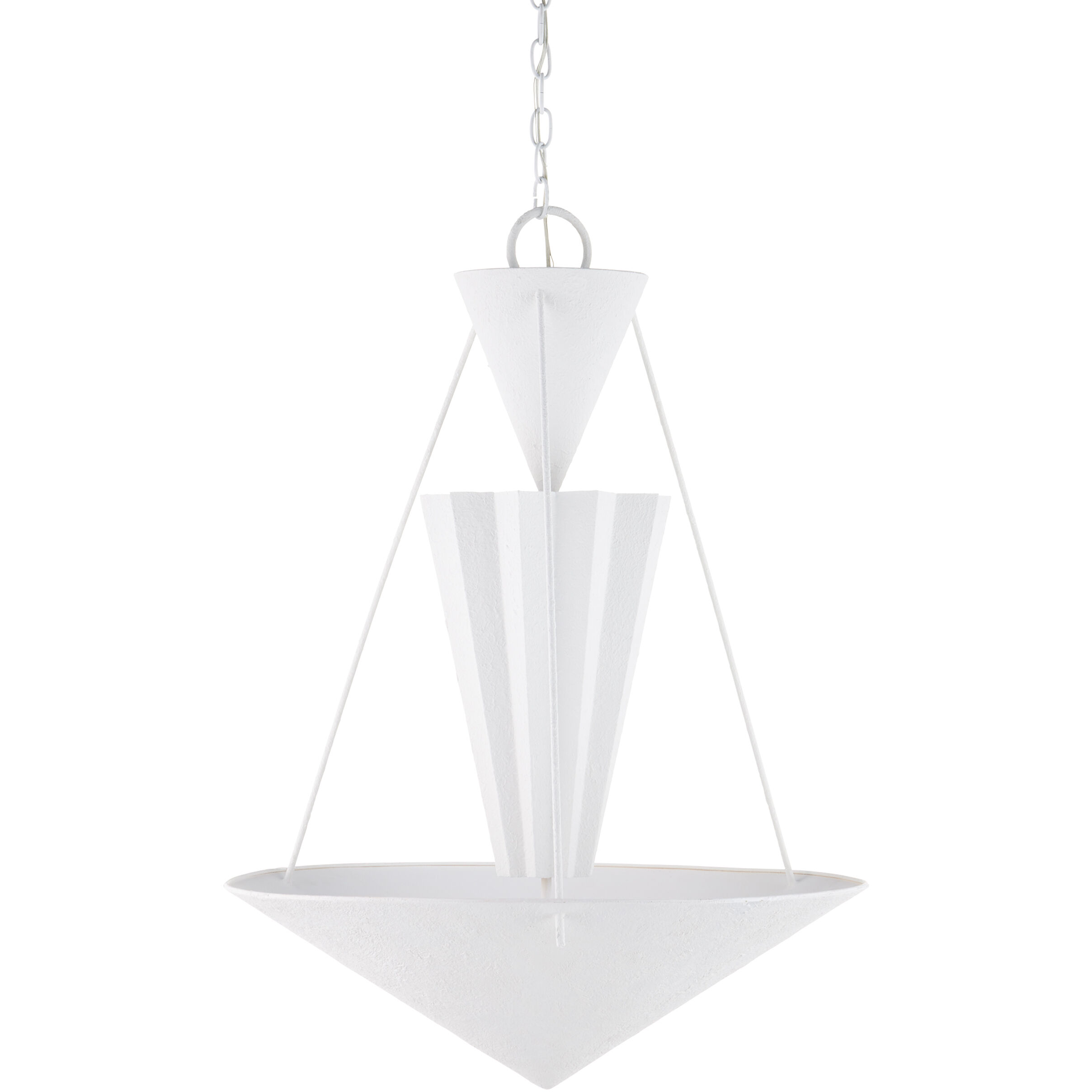 Empyrean 1 Light 24 inch Yeso Blanco Chandelier Ceiling Light