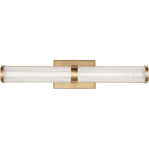 Syden LED 4.75 inch Satin Brass Bath Vanity Wall Light