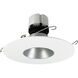 Pearl Haze Reflector / Bright White Flange LED Round Retrofit Reflector in Comfort Dim (3000K-2000K), Haze / Bright White, 5"/6" Retrofit