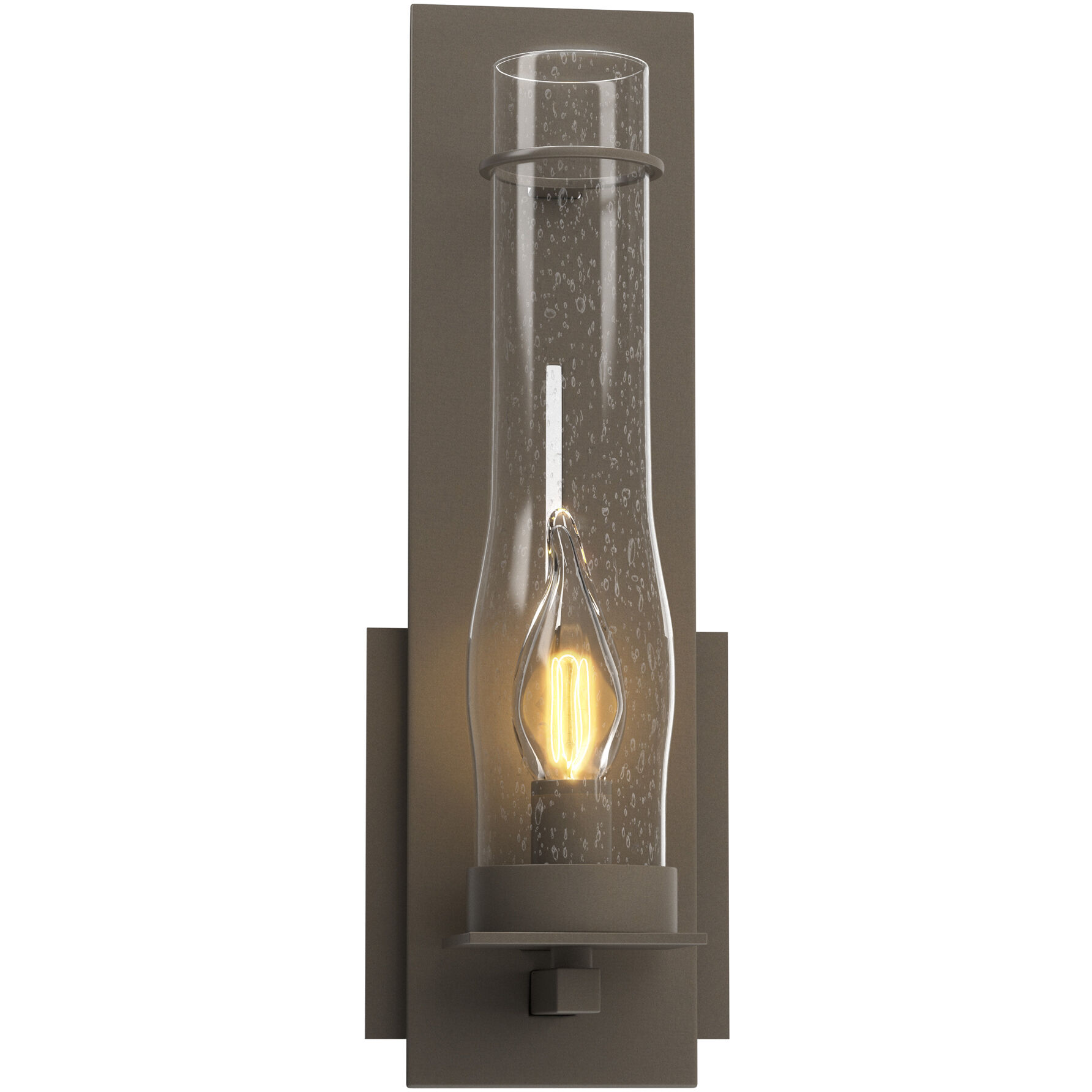 New Town 1 Light 4.25 inch Dark Smoke ADA Sconce Wall Light