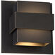 Pandora LED 7 inch Oil Rubbed Bronze Outdoor Wall Light in 7in.