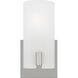 Drew & Jonathan Scott Rhode 1 Light 4.88 inch Chrome Vanity Light Wall Light