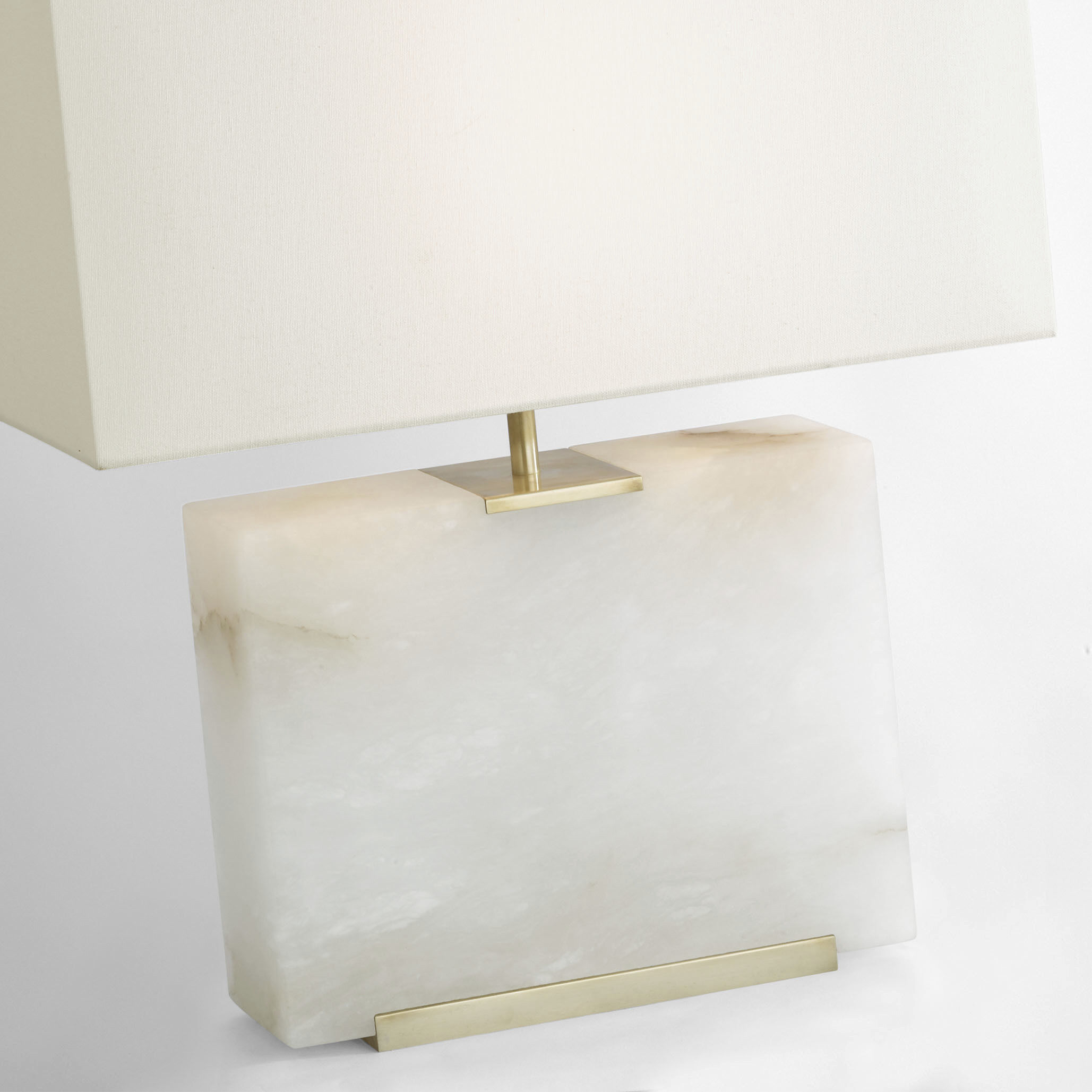Ian K. Fowler Matero 22 inch 15.00 watt Alabaster Table Lamp Portable Light, Medium