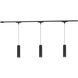 Remuda 120 Black Trilo Track Ceiling Light