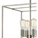 Williamsport 8 Light 17 inch Brushed Nickel Pendant Ceiling Light