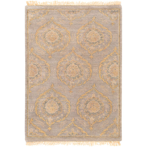 Jade 36 X 24 inch Neutral and Brown Area Rug, Wool