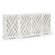 Jamie Merida White/Antiqued Cabinet