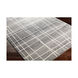 Elaziz 90 X 63 inch Medium Gray/Light Gray/Black/White Rugs, Rectangle