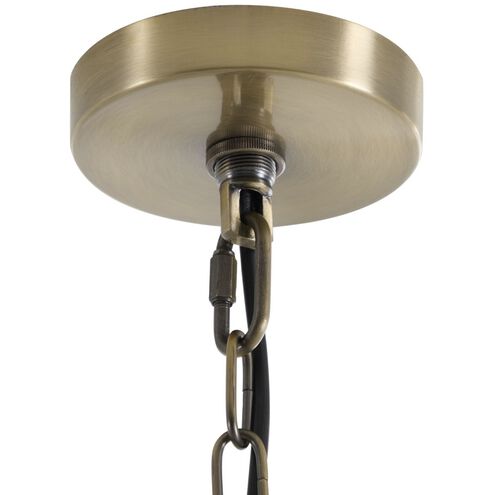 Grayson 4 Light 24 inch Antique Brass Chandelier Ceiling Light