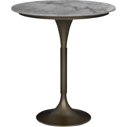 Jman Aged Brass Bar Table