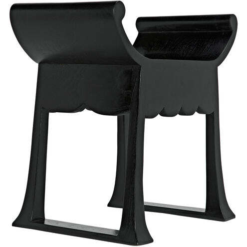 Wey 24 inch Charcoal Black Stool
