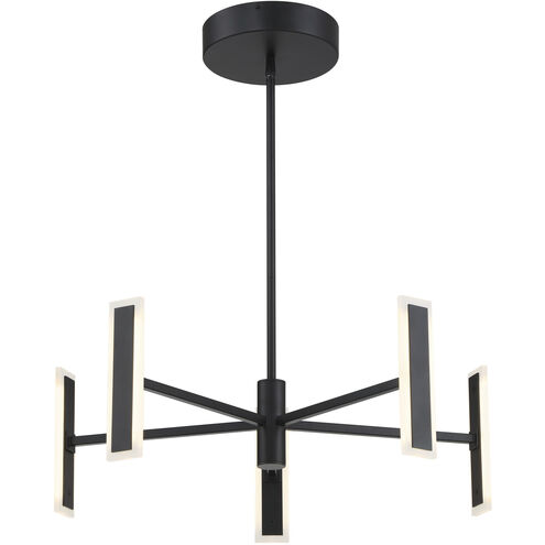 Edge LED 29.25 inch Coal Chandelier Ceiling Light