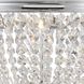 Nola 5 Light 20 inch Polished Chrome Flush Ceiling Light