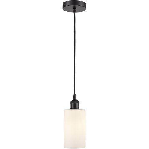 Edison Clymer 1 Light 4 inch Matte Black Mini Pendant Ceiling Light