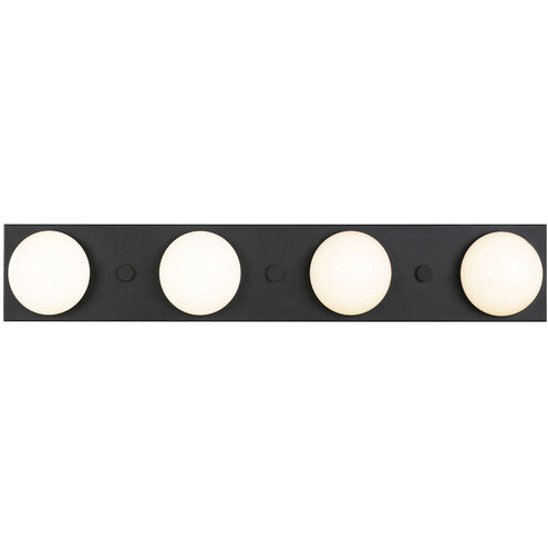 Arista LED 31.5 inch Matte Black Vanity Light Wall Light