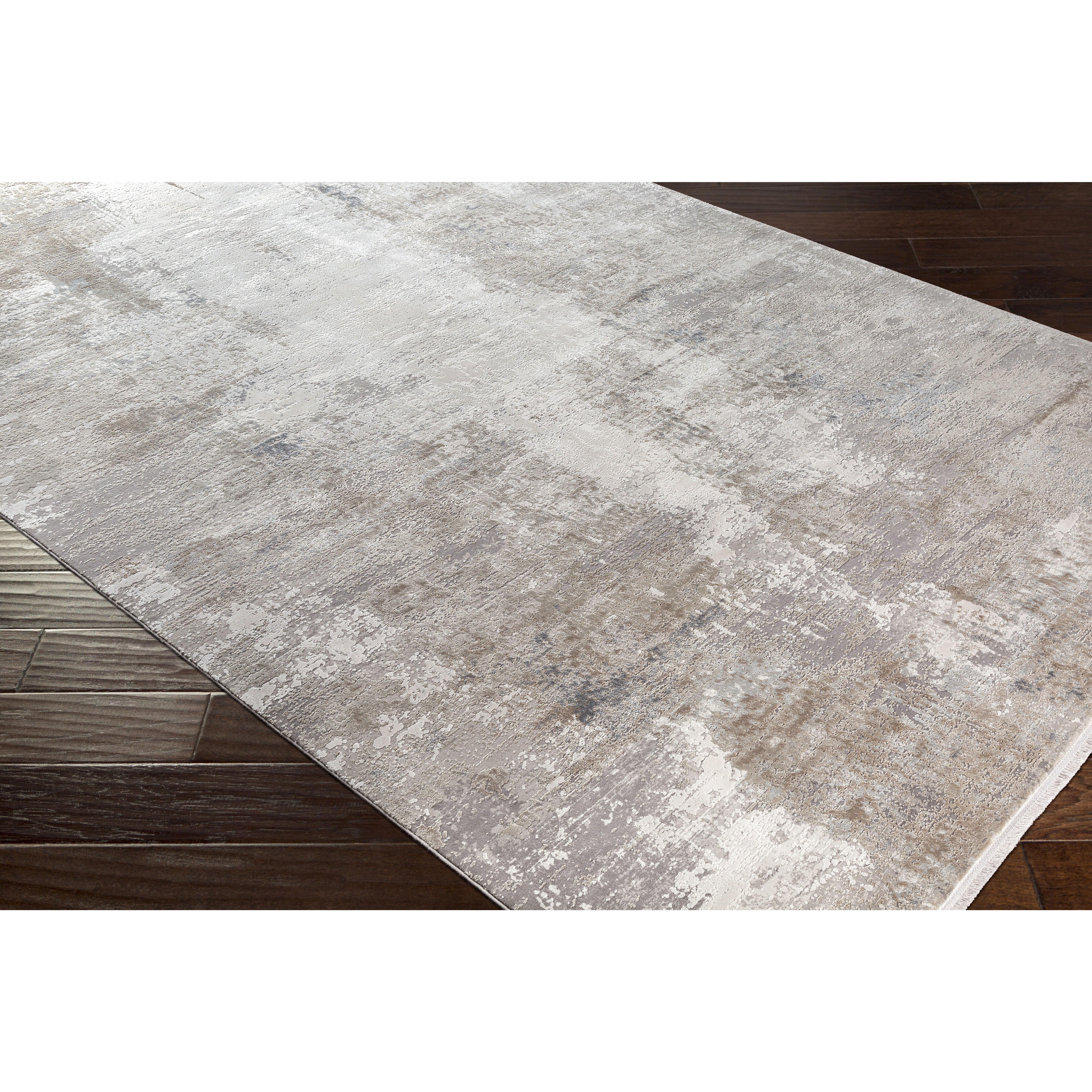 Solar 134 X 90 inch Light Brown Rug in 8 x 11, Rectangle