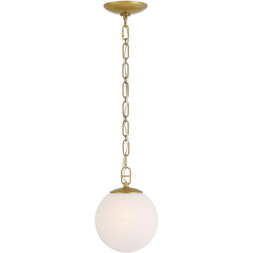 Marbelle 1 Light 7.25 inch Legacy Brass Pendant Ceiling Light