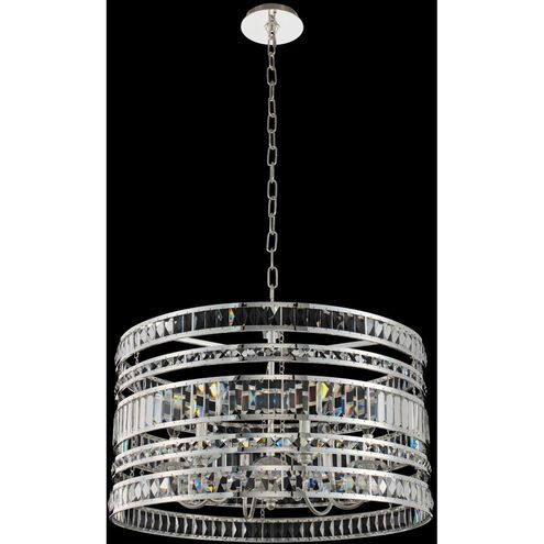 Strato 6 Light 26 inch Polished Silver Pendant Ceiling Light in Firenze