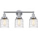 Bell 3 Light 24.5 inch Polished Chrome Bath Vanity Light Wall Light