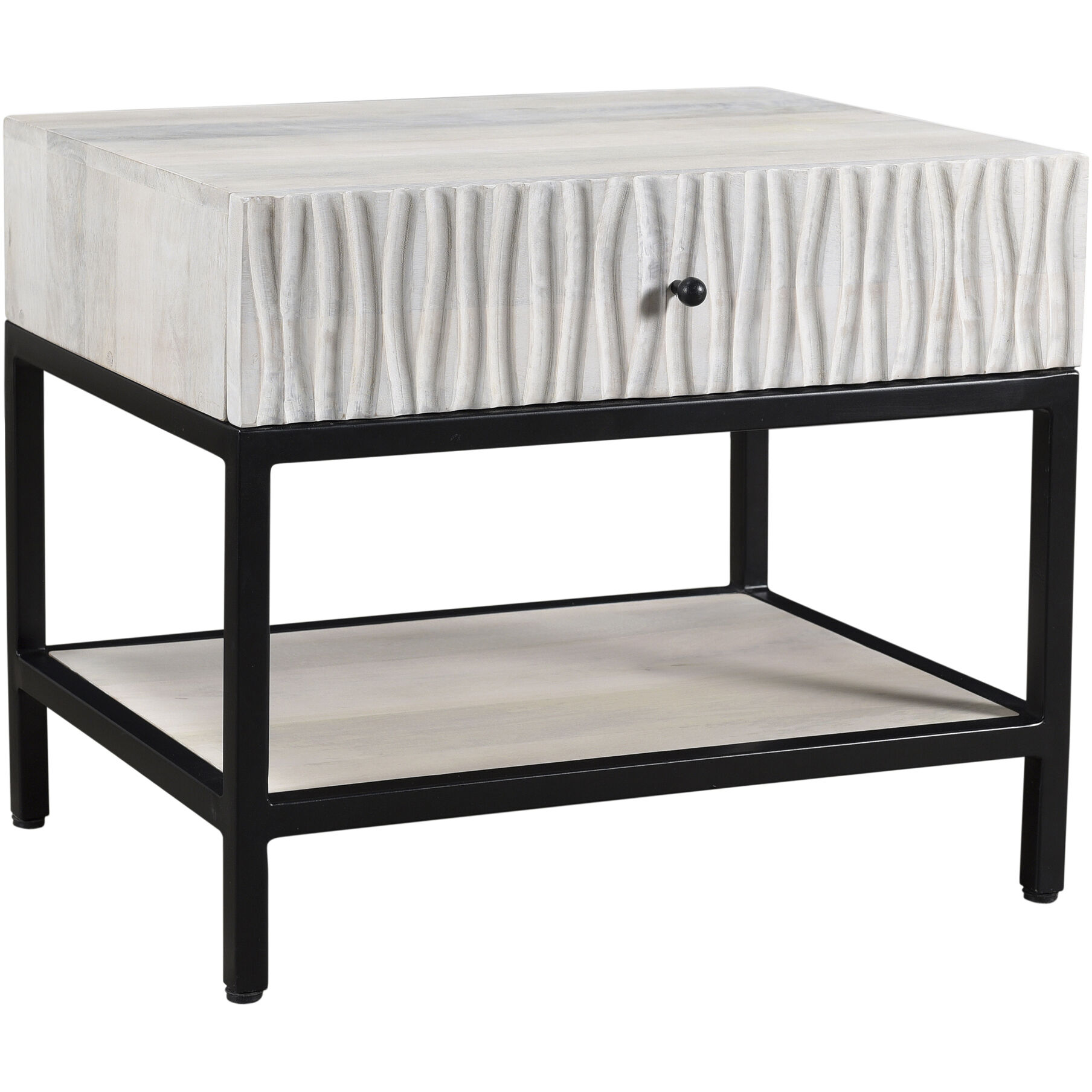 Faceout 26 X 21 inch White Nightstand