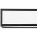 Alto LED 30 inch Black Vanity Light Wall Light, Vertical