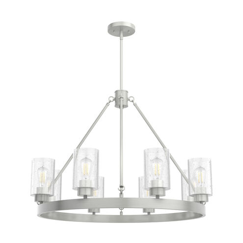 Hartland 8 Light 32 inch Brushed Nickel Chandelier Ceiling Light