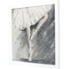 Ballerina 29 X 29 inch Non-Glass Framed Art, Propac