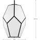 Latham 1 Light 14 inch Matte Black Pendant Ceiling Light