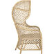 Gigi Clear Coat Flat Occasional Chair