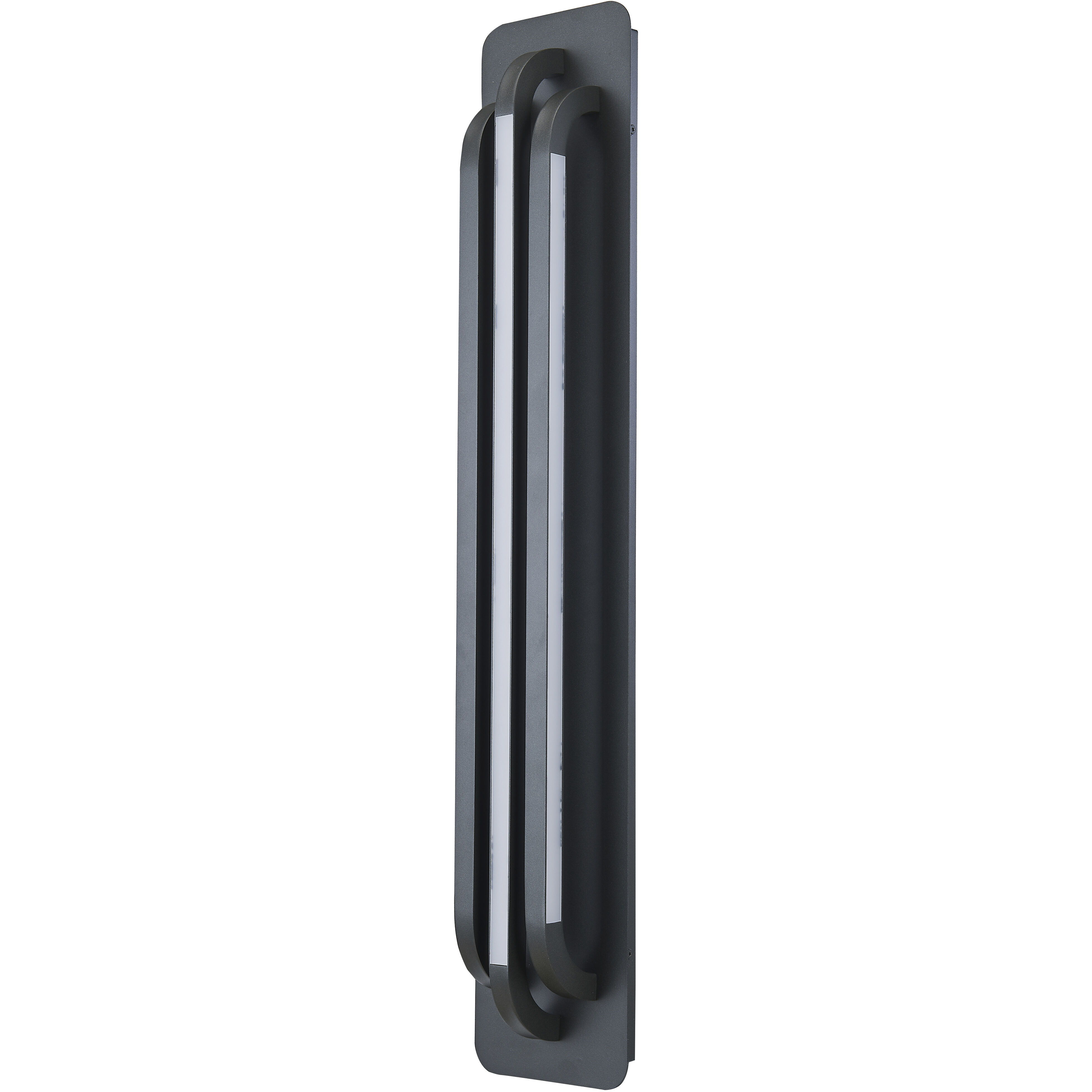 Paton LED 32 inch Matte Black Outdoor Wall Light