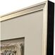 Heirloom Blooms Brown and Blue and Metallic and Neutral Framed Art, The Studio