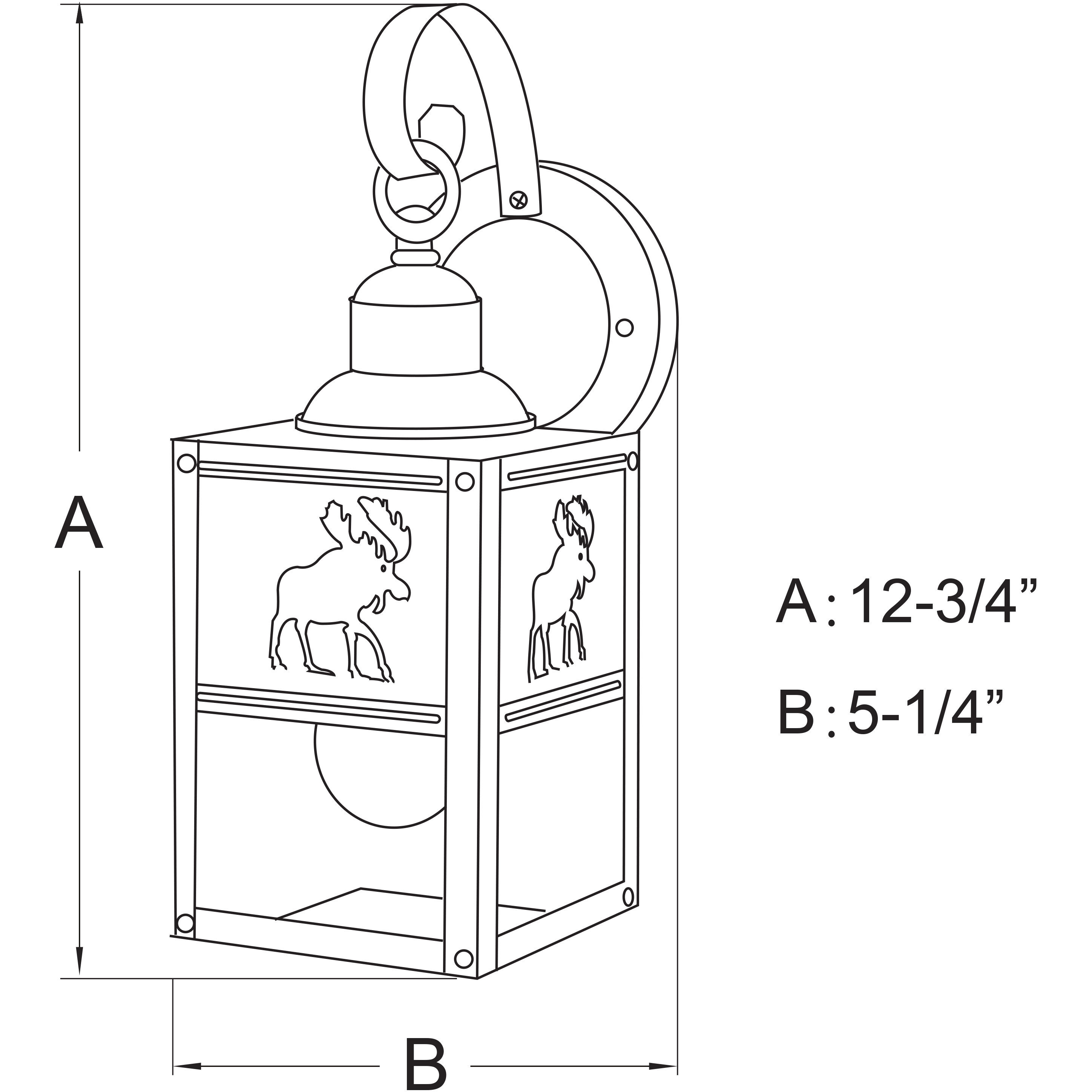 Yellowstone LED 12.75 inch Burnished Bronze Outdoor Wall