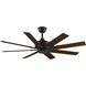Levon Custom 9.06 inch Dark Bronze Fan-Multi