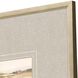 Landscapes Collection Sleek Champagne Gold Wood Framed Art